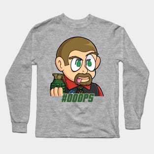 MDF Freeze Emoji "Ooops Grenade" Long Sleeve T-Shirt